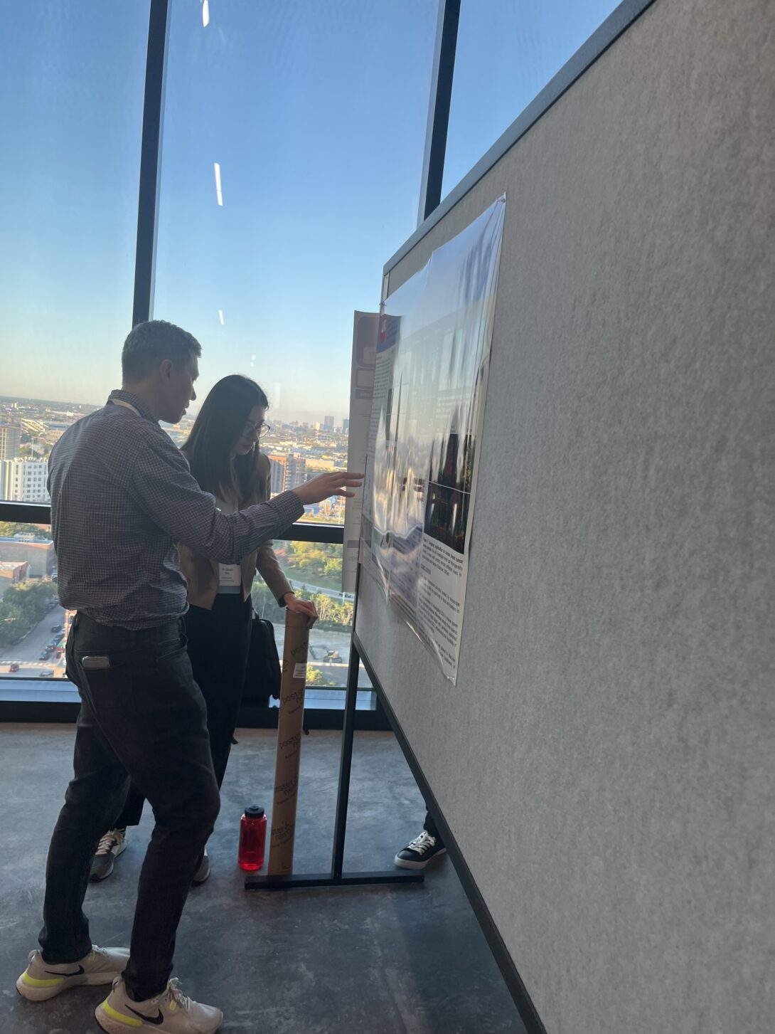 Yi-Chien's poster presentation at 2024 Chicago BioEng Conference