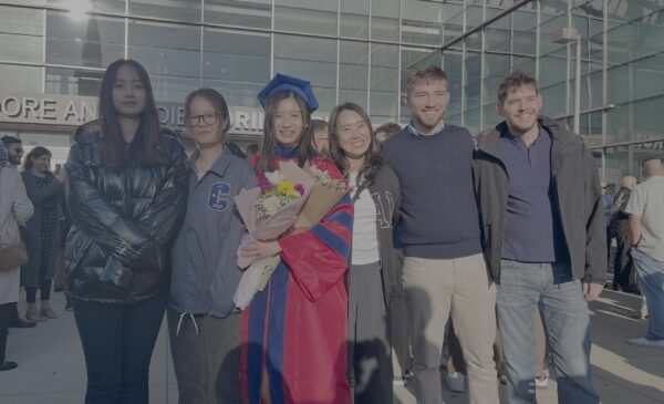 Dr. Yi-Chien Wu's graduation ceremony